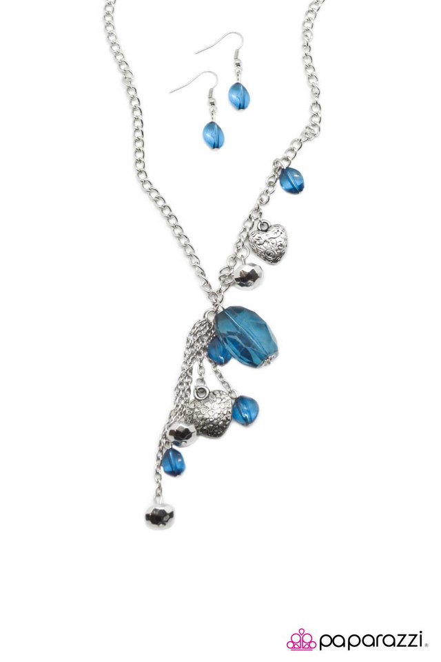 Paparazzi ♥ A Splash Of Serenity - Blue ♥ Necklace