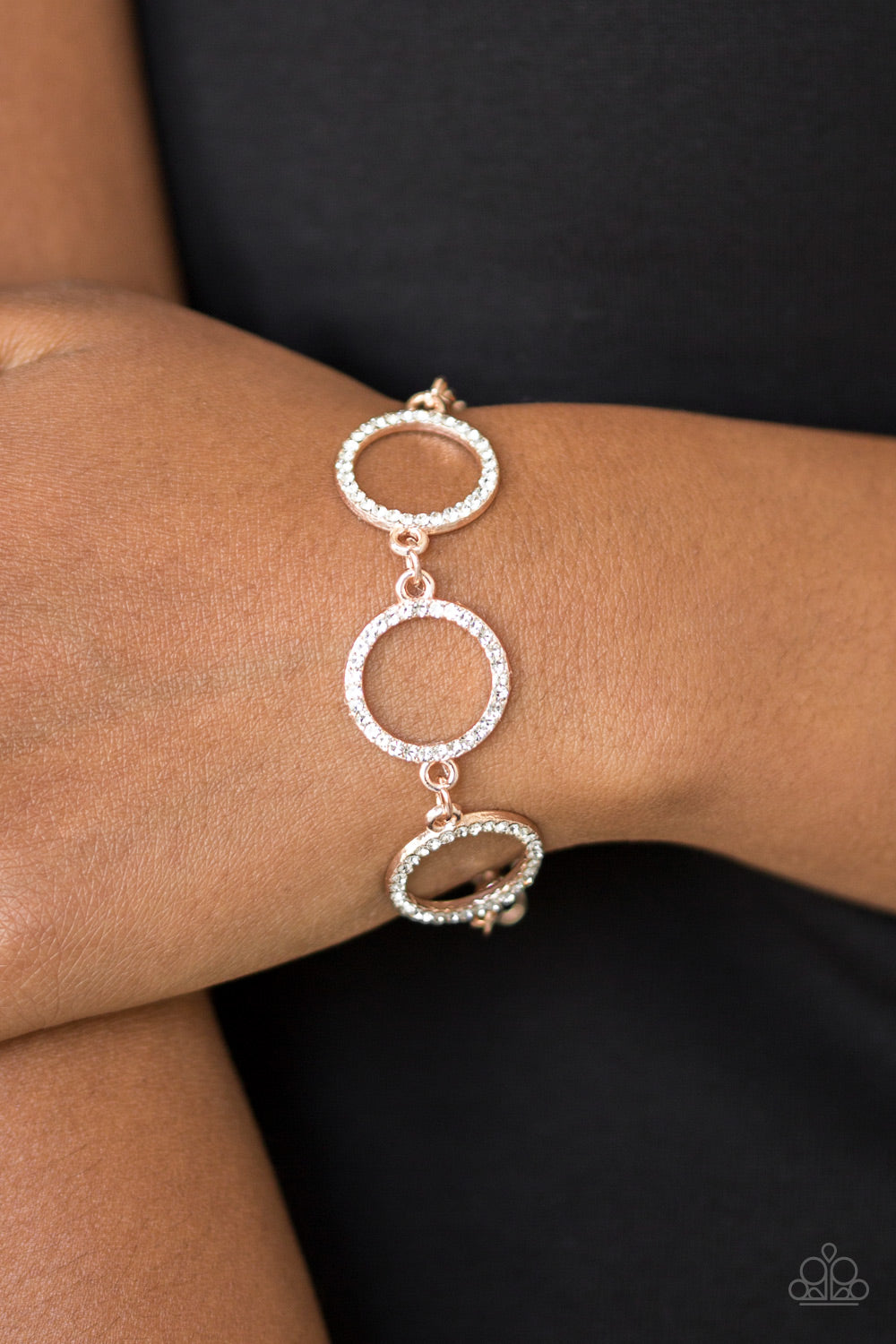 Paparazzi ♥ Dress The Part - Rose Gold ♥ Bracelet