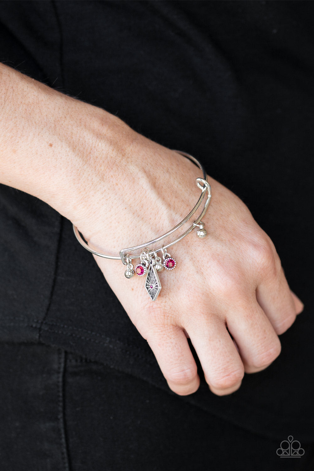 Paparazzi ♥ Treasure Charms - Pink ♥ Bracelet