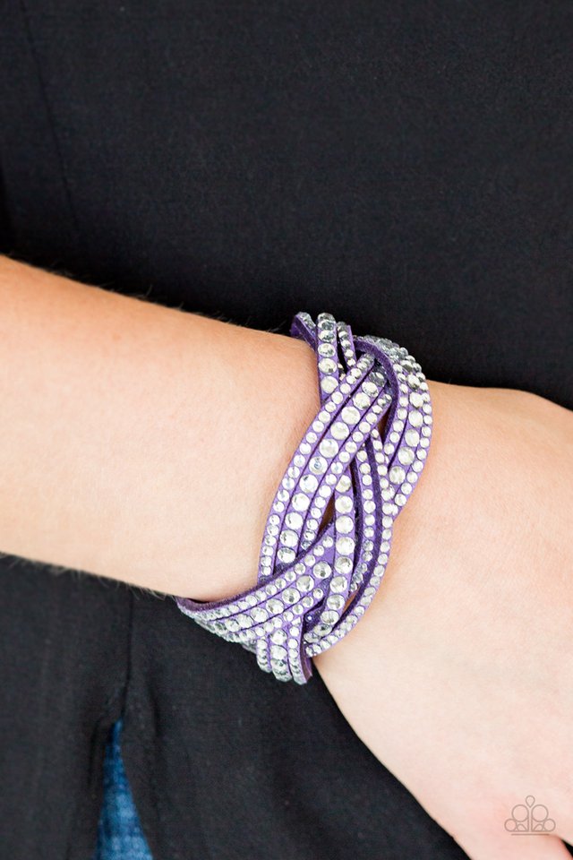 Paparazzi ♥ Bring On The Bling - Purple ♥ Bracelet