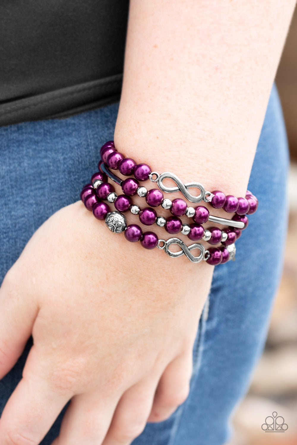 Paparazzi ♥ Limitless Luxury - Purple ♥ Bracelet