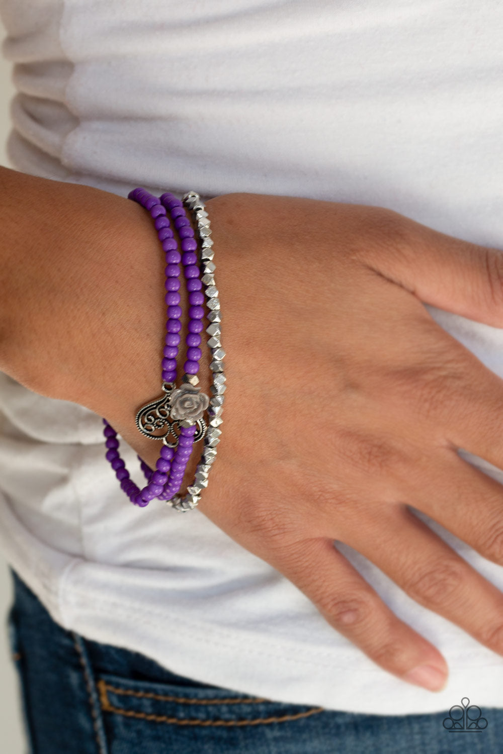 Paparazzi ♥ Lovers Loot - Purple ♥ Bracelet