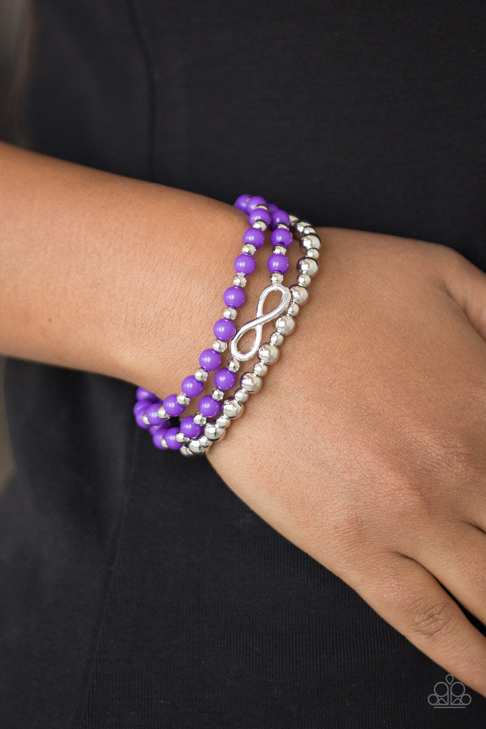 Paparazzi ♥ Immeasurably Infinite - Purple ♥ Bracelet