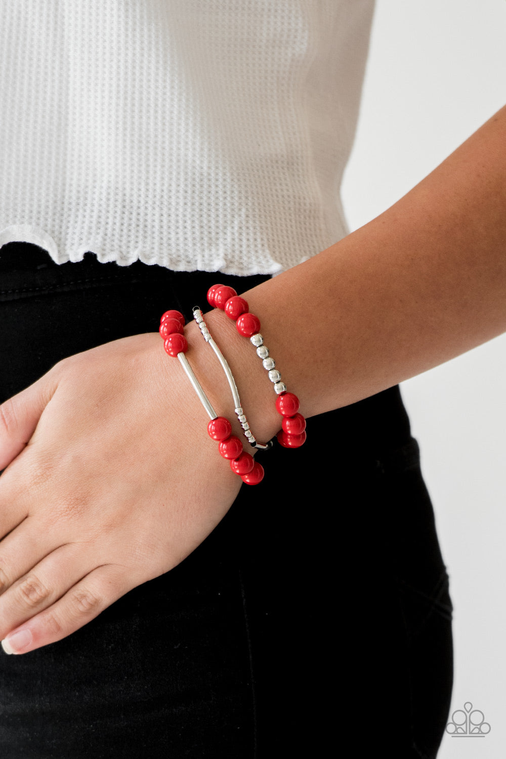 Paparazzi ♥ New Adventures - Red ♥ Bracelet