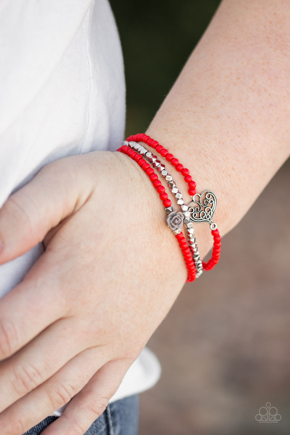 Paparazzi ♥ Lovers Loot - Red ♥ Bracelet