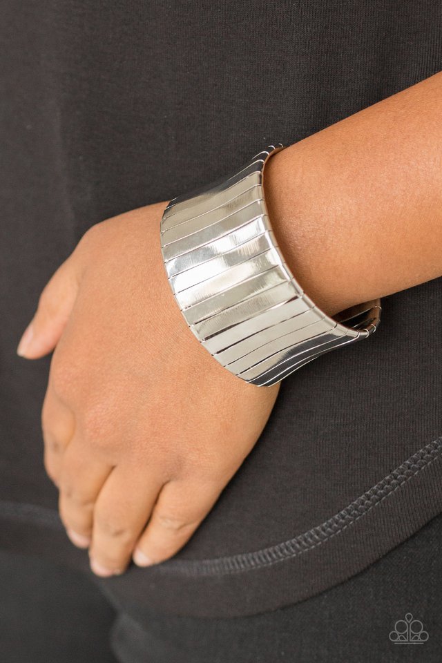 Paparazzi ♥ Urban Uptrend - Silver ♥ Bracelet