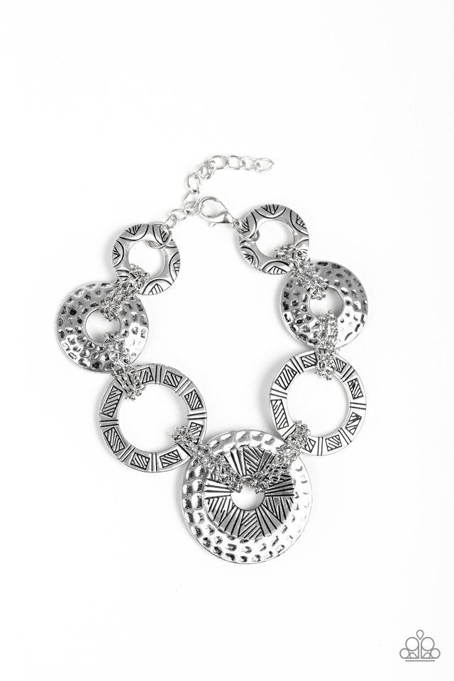 Paparazzi ♥ Way Wild - Silver ♥ Bracelet – LisaAbercrombie