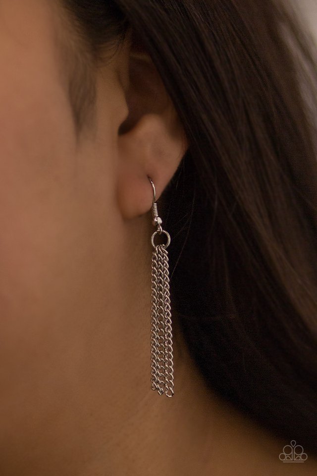 Paparazzi ♥ Lotus Lounge - Silver ♥ Necklace