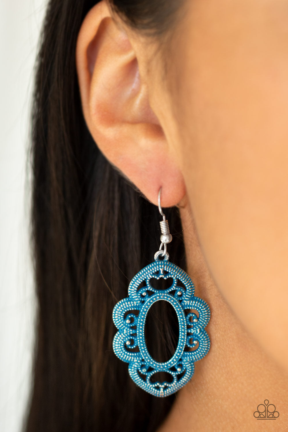 Paparazzi ♥ Mantras and Mandalas - Blue ♥ Earrings
