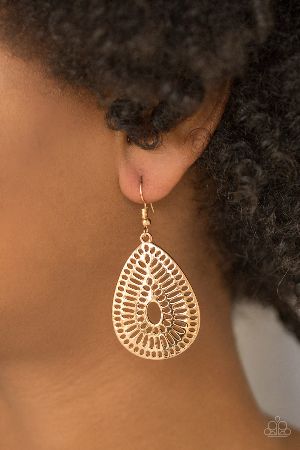 Paparazzi ♥ You Look GRATE! - Gold ♥ Earrings