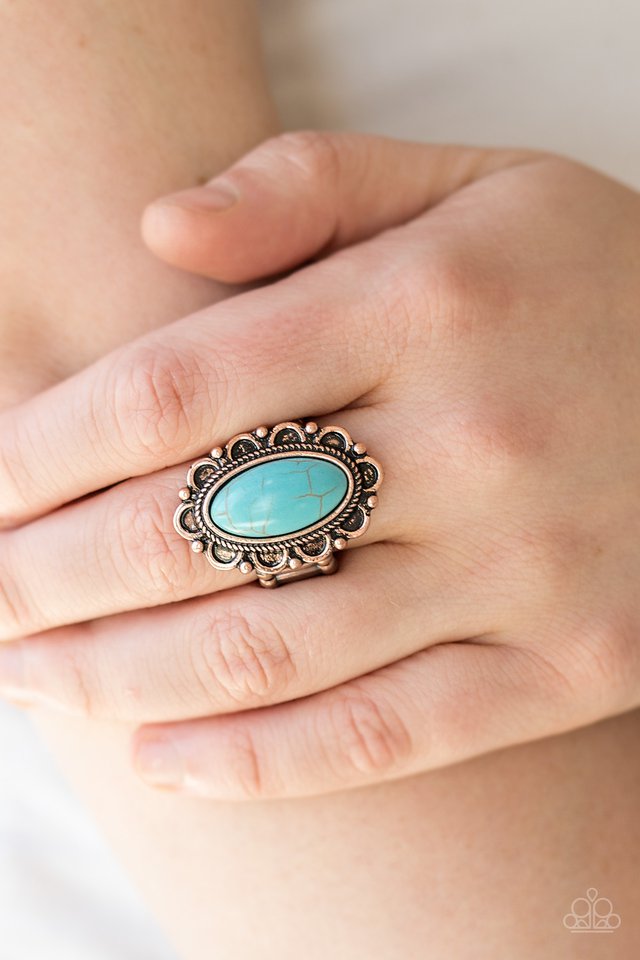 Paparazzi ♥ Desert Grotto - Copper ♥ Ring