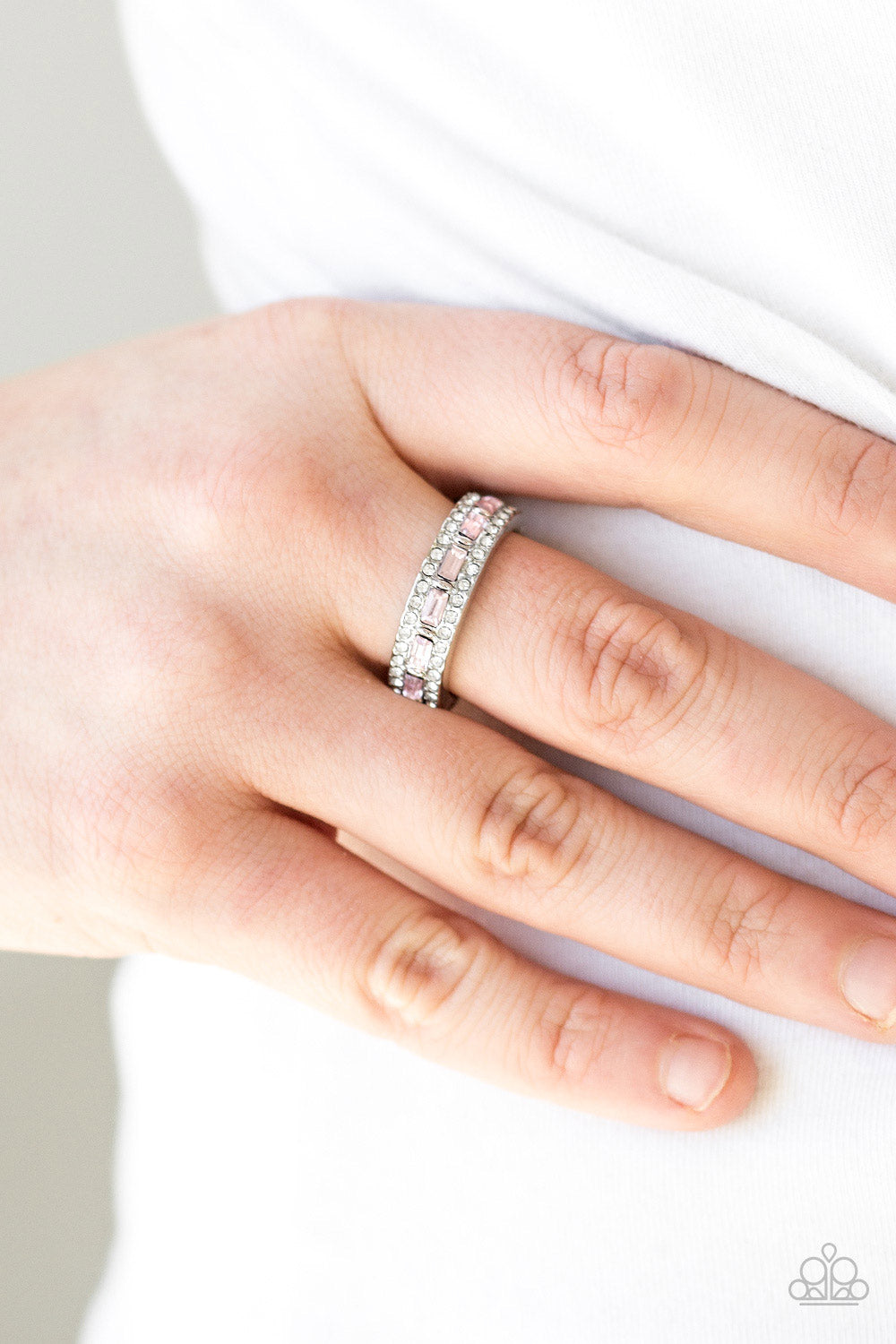 Paparazzi ♥ Get The LOOT - Pink ♥ Ring