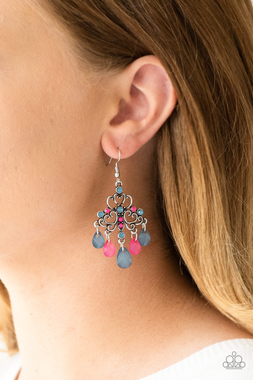 Paparazzi ♥ Dip It GLOW - Multi ♥ Earrings