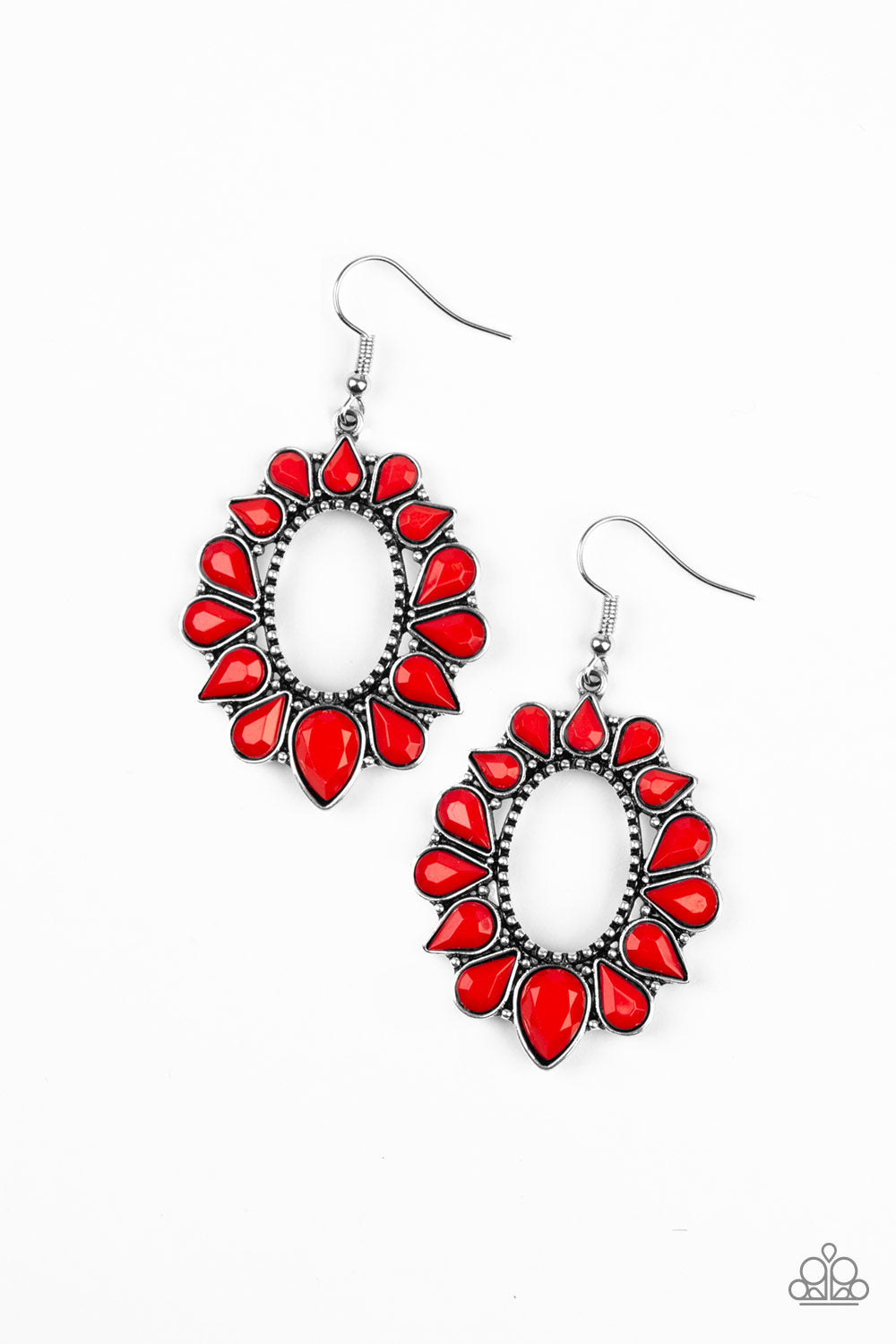 Paparazzi ♥ Fashionista Flavor - Red ♥ Earrings
