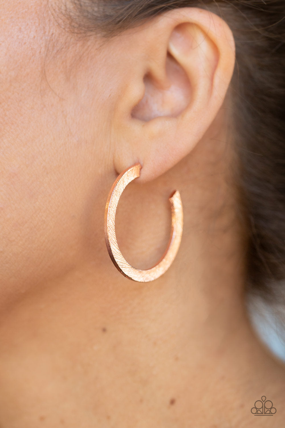 Paparazzi ♥ HAUTE Glam - Copper ♥ Earrings