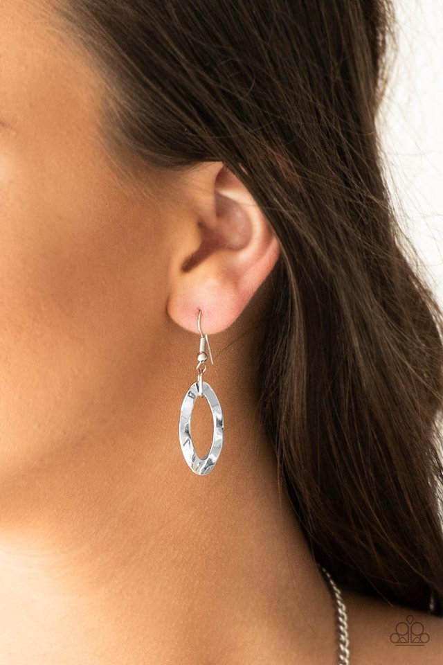 Paparazzi ♥ Street Beat - Silver ♥ Lanyard