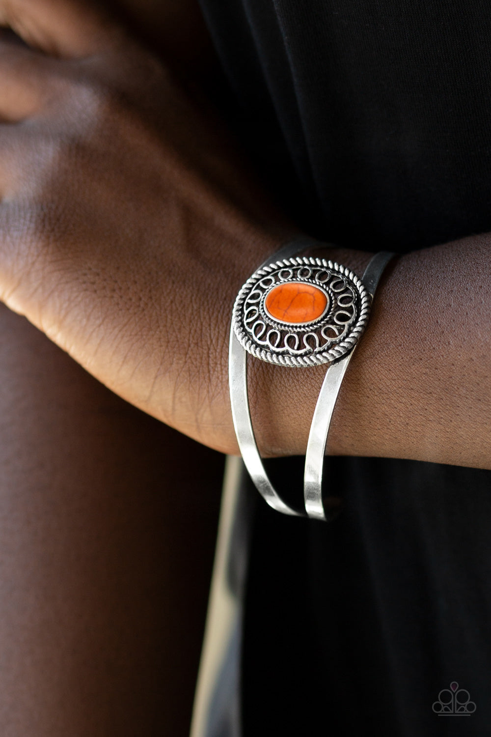 Paparazzi ♥ Deep In The TUMBLEWEEDS - Orange ♥ Bracelet