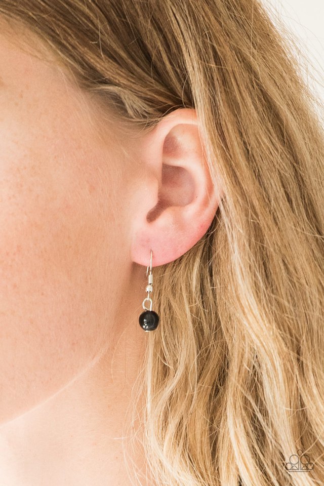 Paparazzi ♥ Pretty Pop-tastic! - Black ♥ Necklace