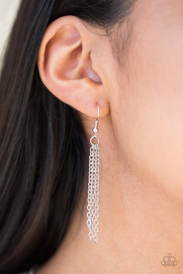 Paparazzi ♥ Tassel Tease - Black ♥ Necklace