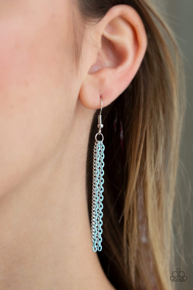 Paparazzi ♥ Radical Rainbows - Blue ♥ Necklace