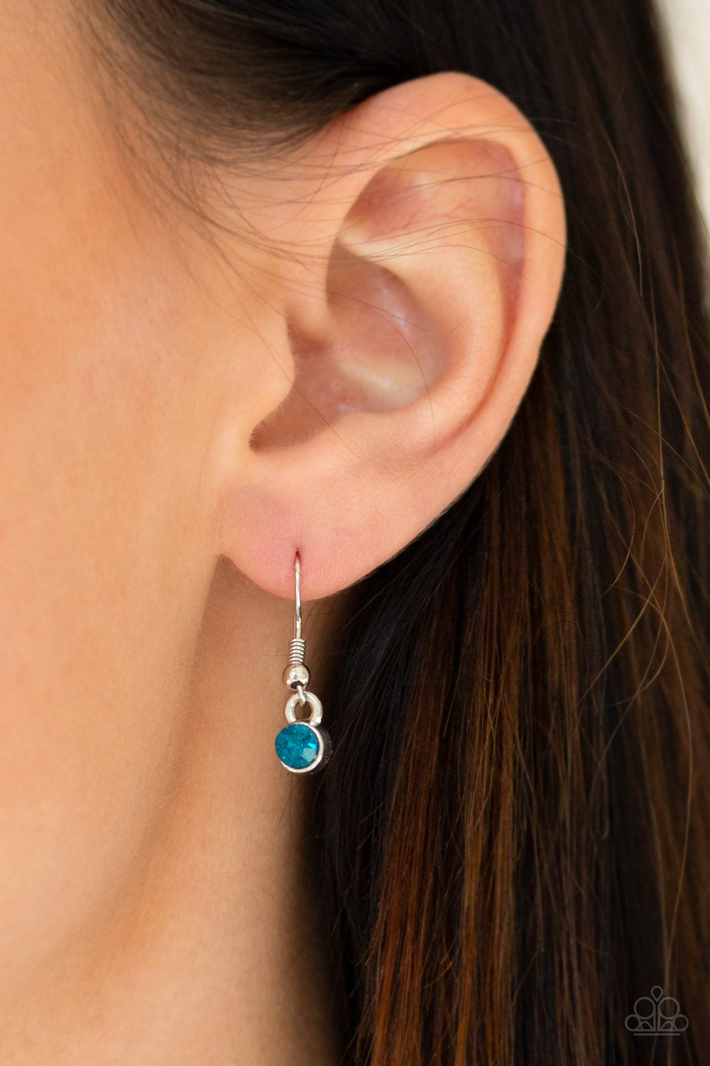 Paparazzi ♥ Walk On The WILDFLOWER Side - Blue ♥ Necklace