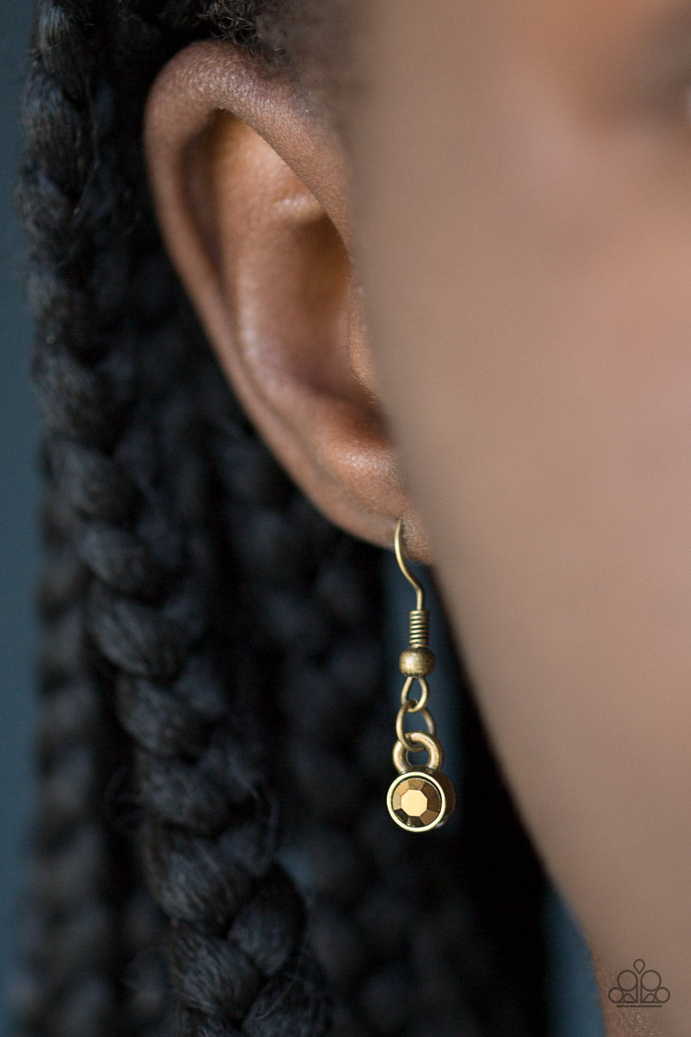 Paparazzi ♥ Web Design - Brass ♥ Necklace