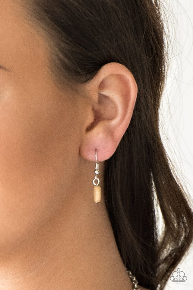 Paparazzi ♥ Make Some ROAM! - Brown ♥ Necklace