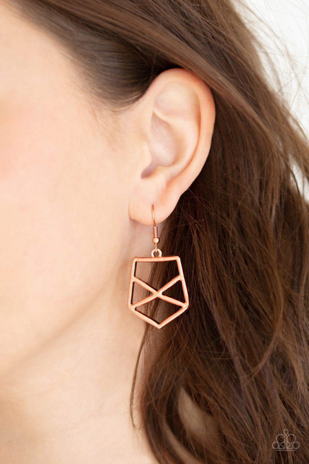 Paparazzi ♥ World Shattering - Copper ♥ Necklace