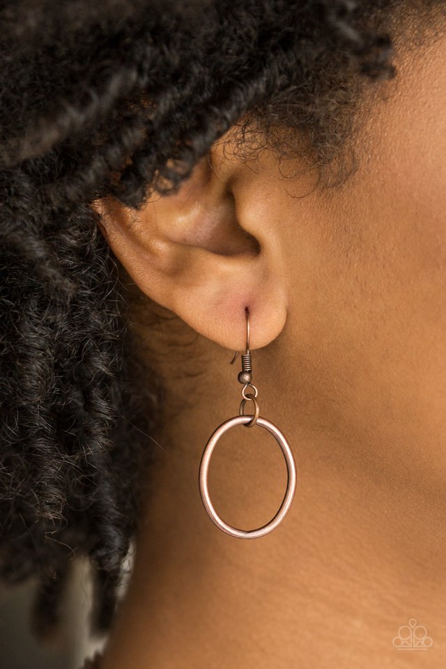 Paparazzi ♥ Urban Orbit - Copper ♥ Necklace