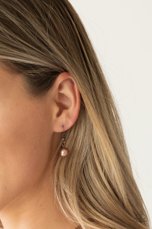 Paparazzi ♥ A Love For Luster - Copper ♥ Necklace