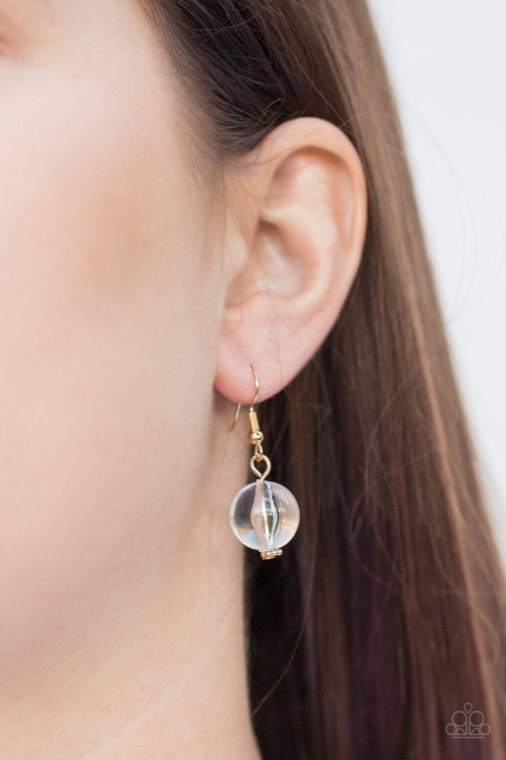 Paparazzi ♥ Gorgeously Globetrotter - Gold ♥ Necklace