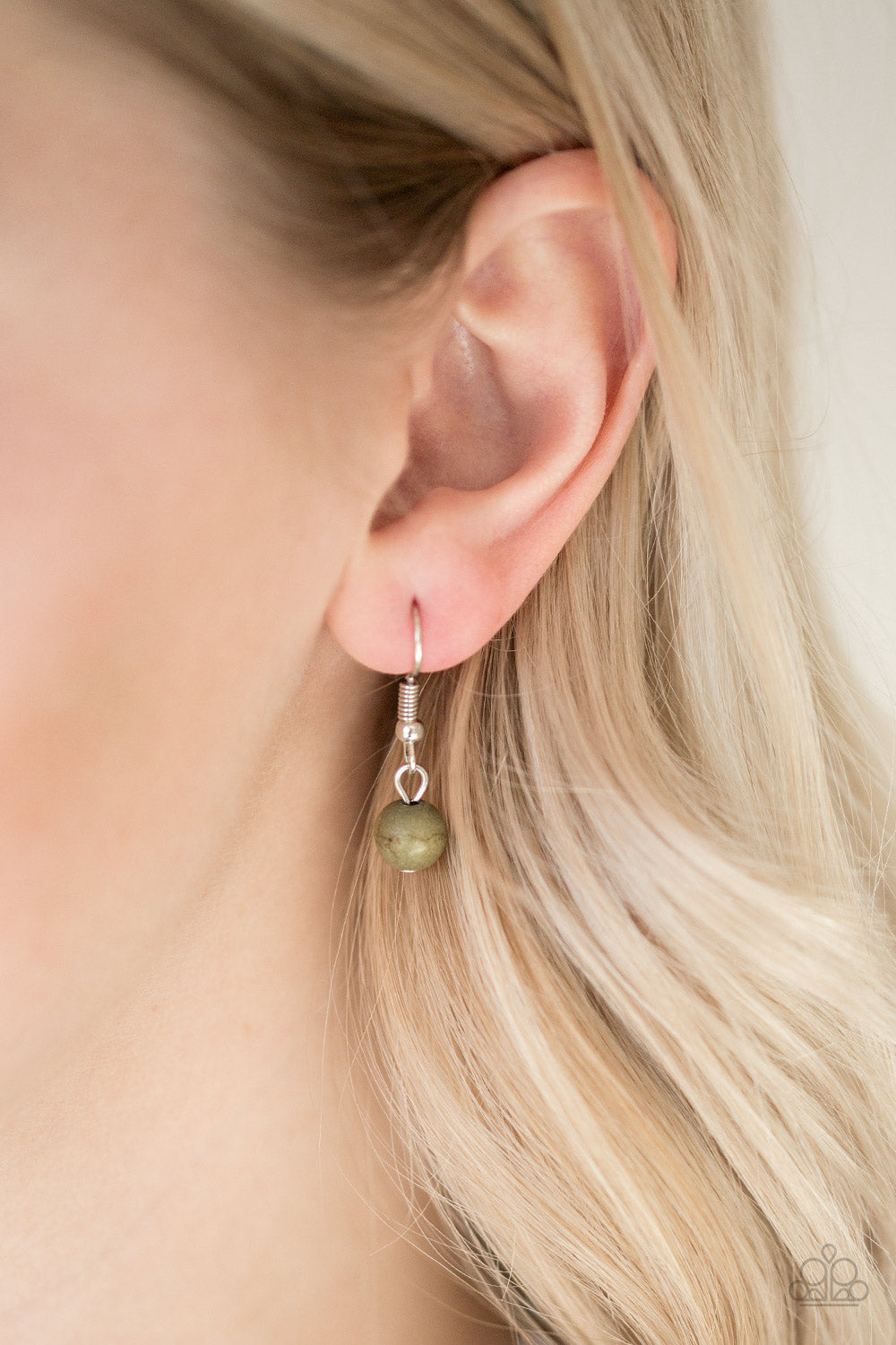 Paparazzi ♥ Ground Forces - Green ♥ Necklace