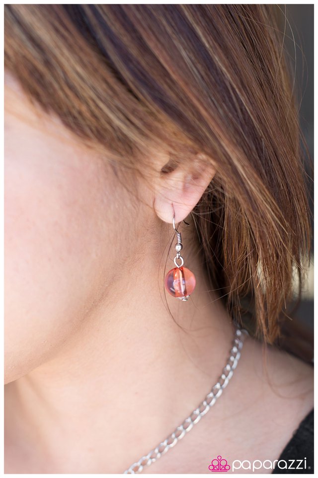 Paparazzi ♥ Mysterious Ways - Coral ♥ Necklace