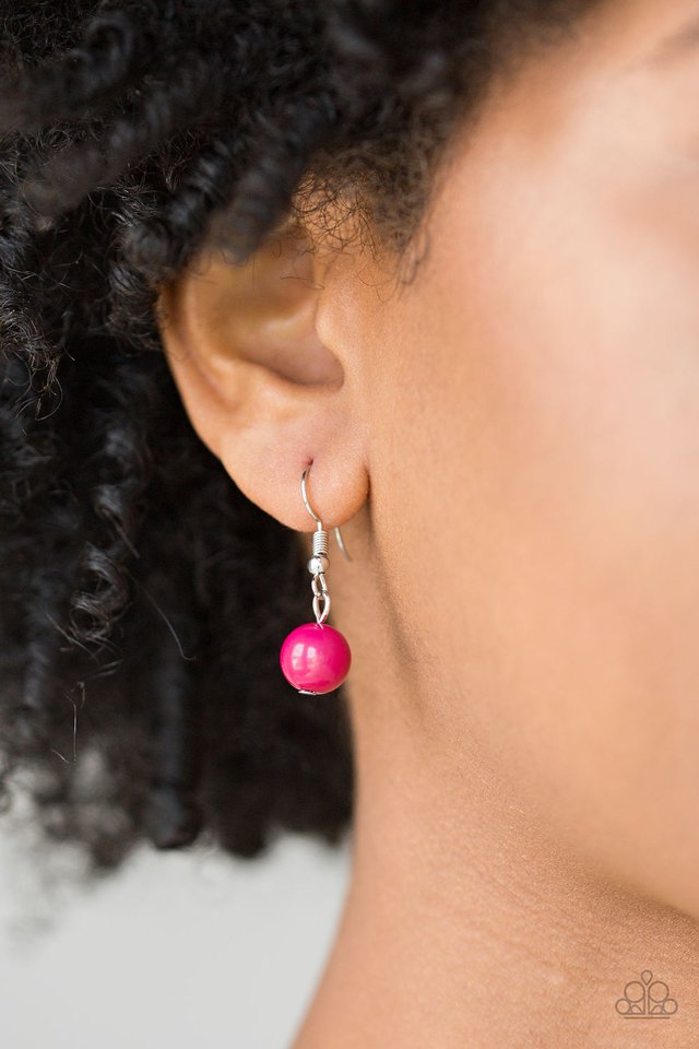 Paparazzi ♥ Really Rococo - Pink ♥ Necklace