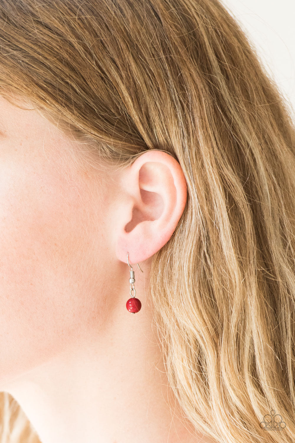 Paparazzi ♥ Vintage Vanity - Red ♥ Necklace