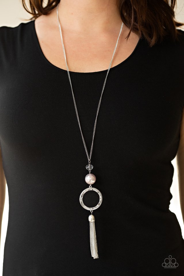Paparazzi ♥ Bold Balancing Act - Silver ♥ Necklace