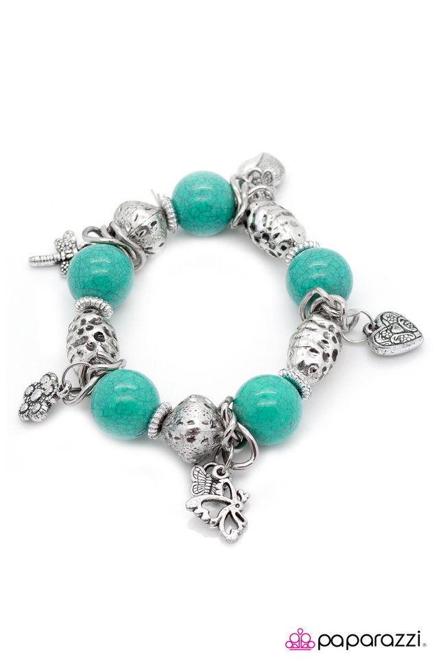 Paparazzi ♥ Come To Think Of It... - Blue ♥ Bracelet