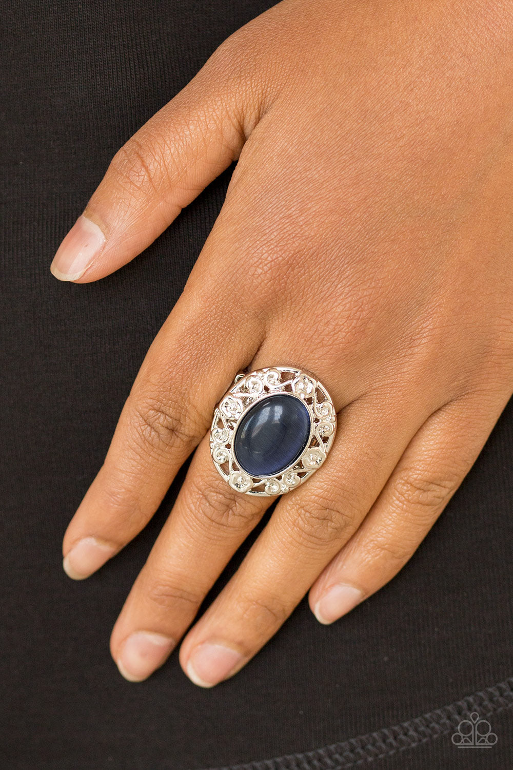 Paparazzi ♥ Moonlit Marigold - Blue ♥ Ring