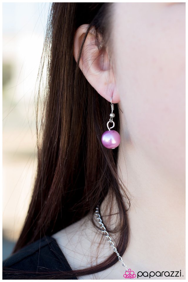 Paparazzi ♥ Radiant Reflections - Purple ♥ Necklace