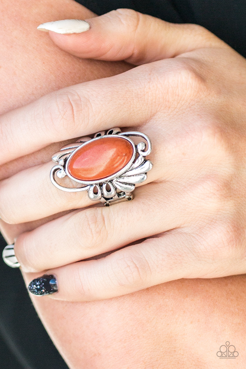 Paparazzi ♥ Sedona Sunset - Orange ♥ Ring