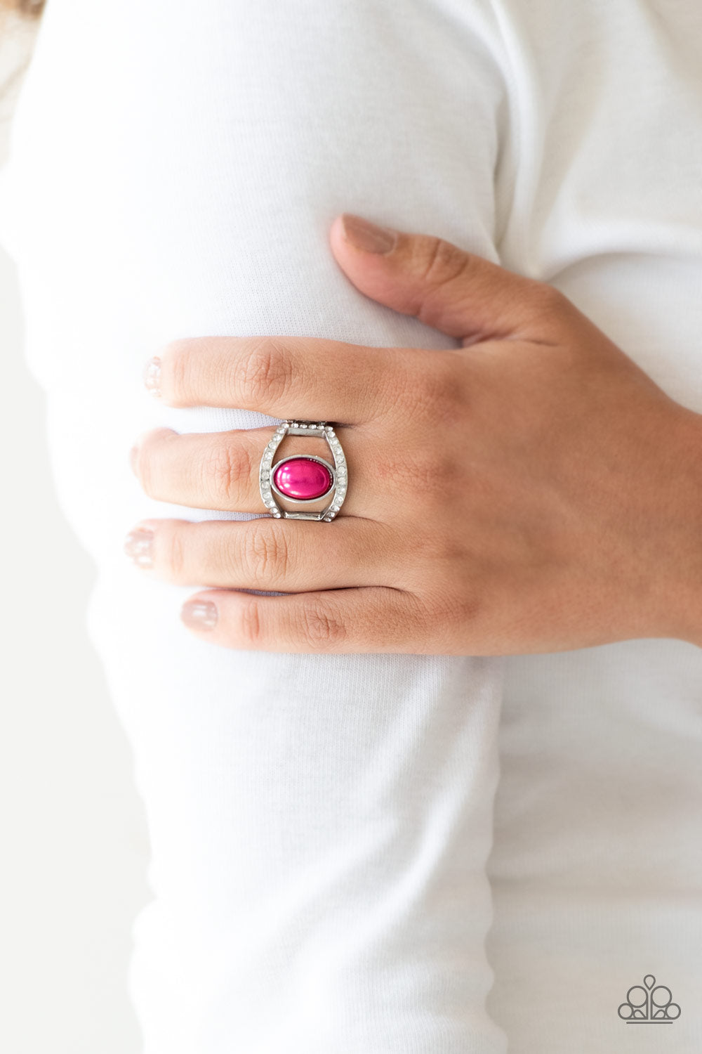 Paparazzi ♥ Radiating Riches - Pink ♥ Ring