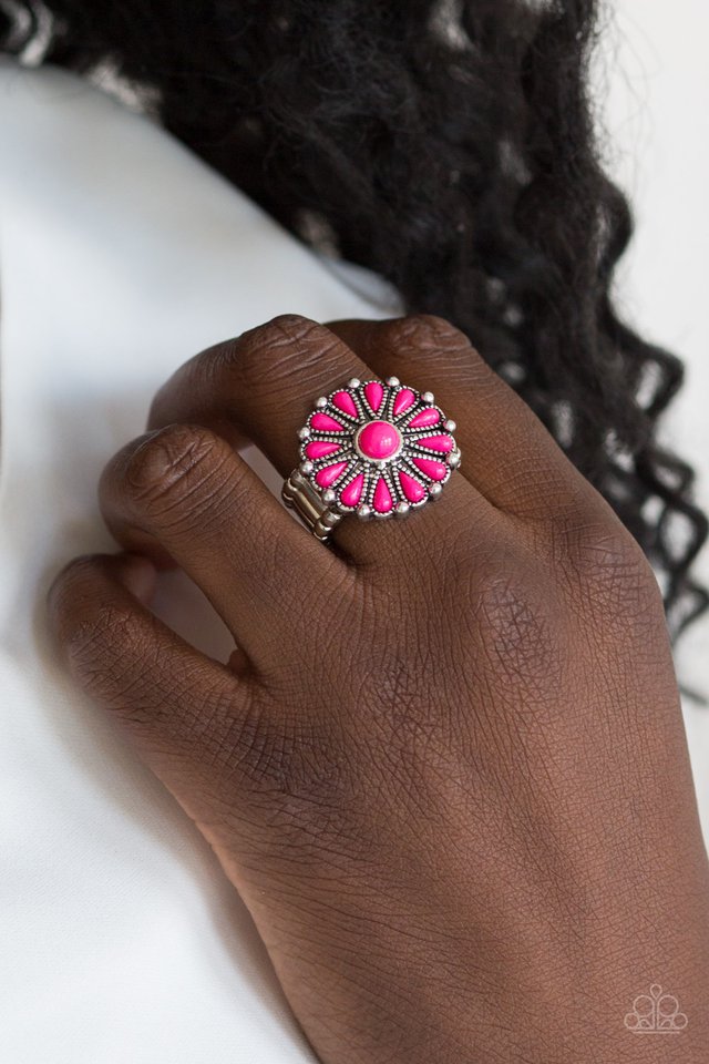 Paparazzi ♥ Poppy Pop-tastic - Pink ♥ Ring
