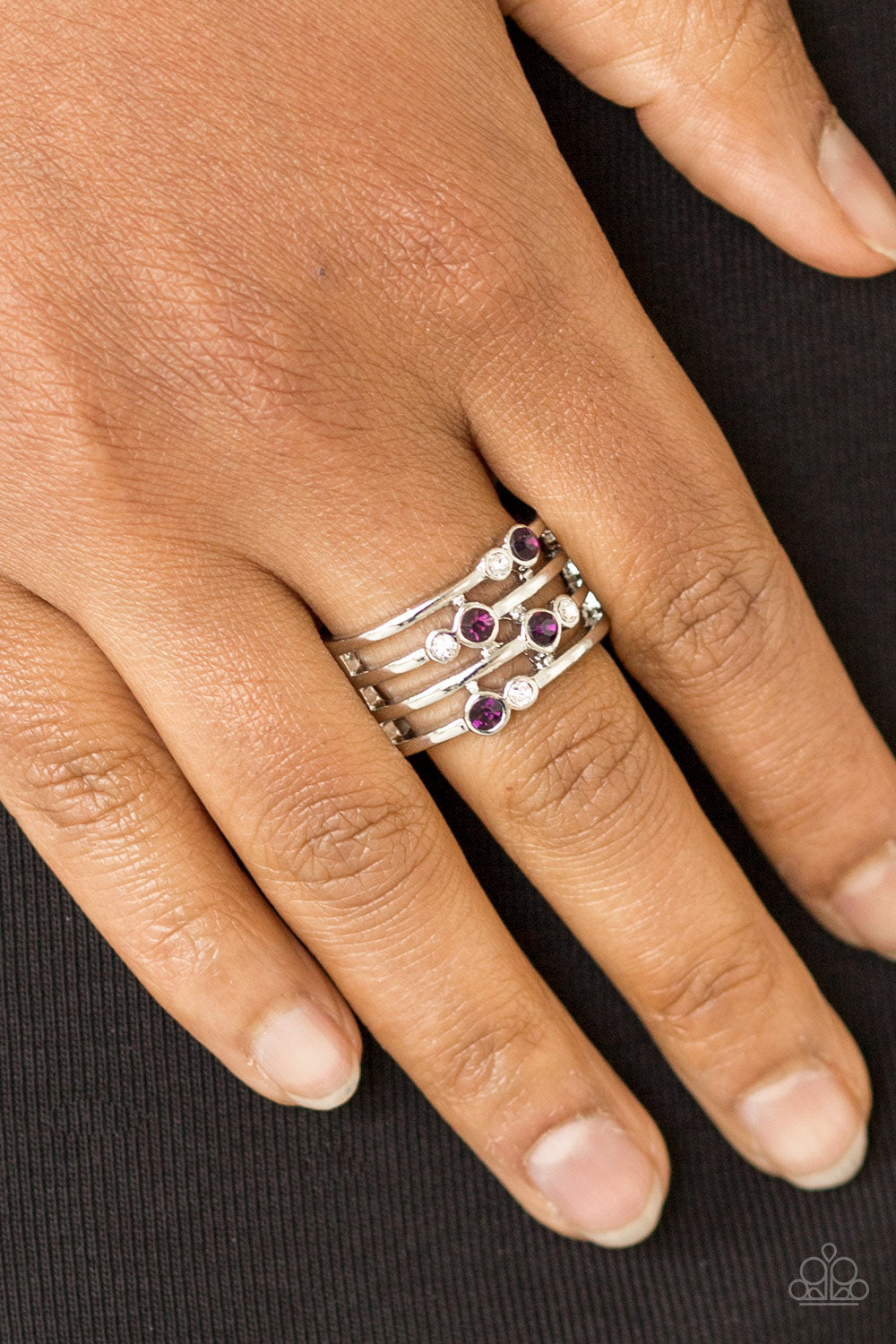 Paparazzi ♥ Sparkle Showdown - Purple ♥ Ring