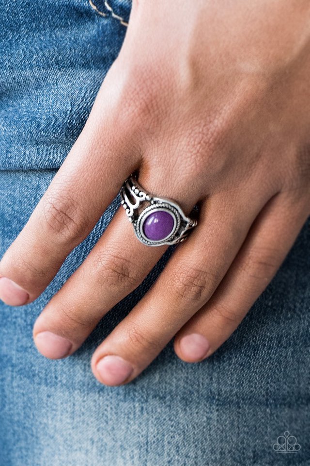 Paparazzi ♥ Peacefully Peaceful - Purple ♥ Ring