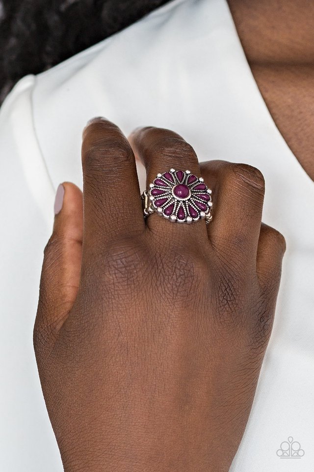 Paparazzi ♥ Poppy Pop-tastic - Purple ♥ Ring