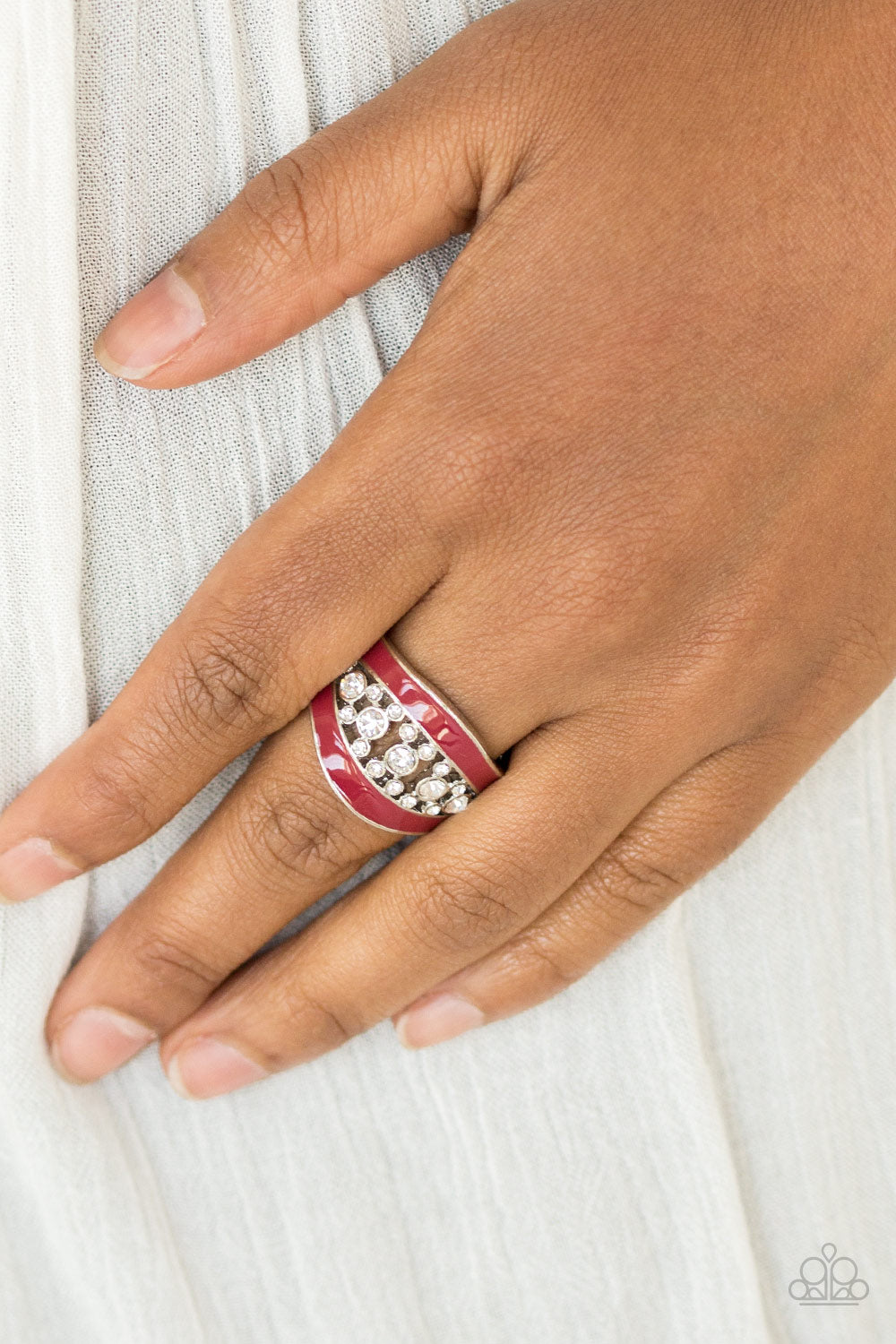 Paparazzi ♥ Trending Treasure - Red ♥ Ring