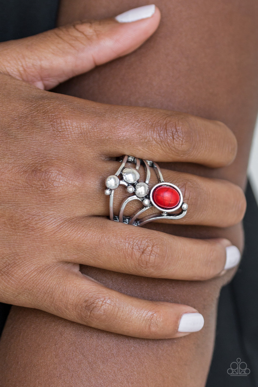 Paparazzi ♥ Wanderlust Wanderer - Red ♥ Ring