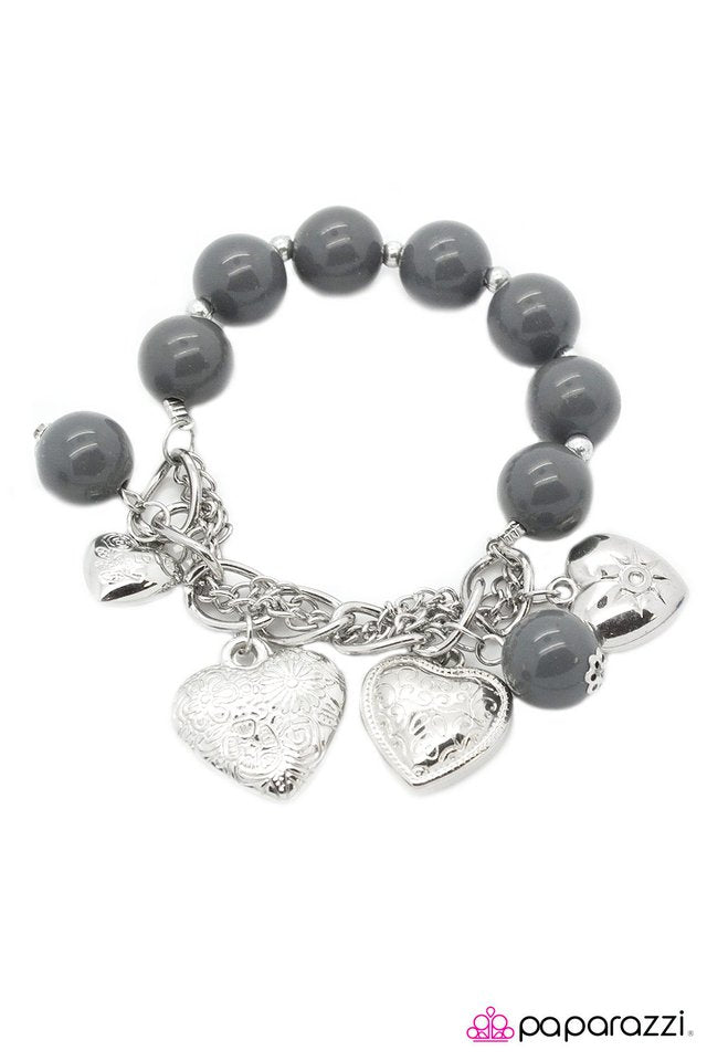 Paparazzi ♥ Heart of Hearts - Silver ♥ Bracelet
