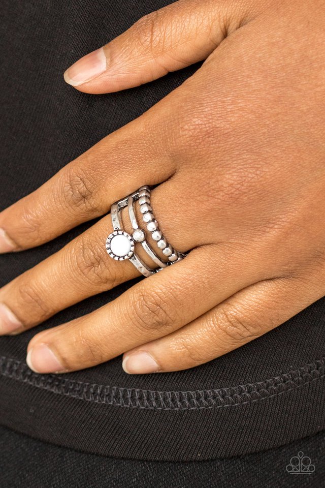 Paparazzi ♥ Summer Retreat - White ♥ Ring