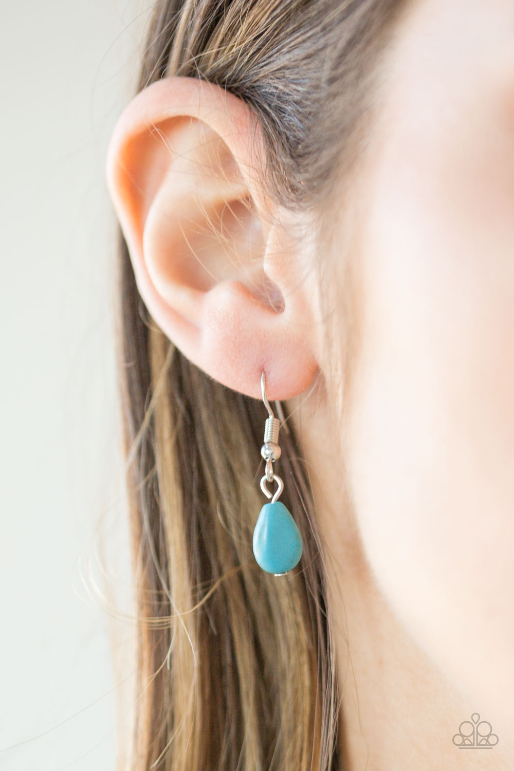 Paparazzi ♥ Mojave Meadow - Blue ♥ Necklace